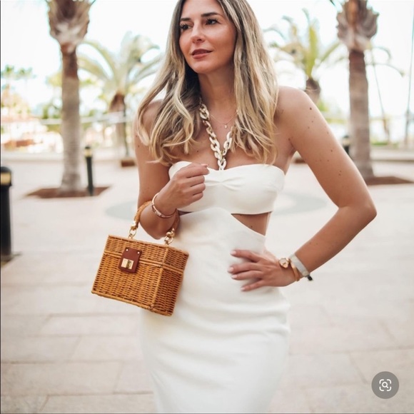 ZARA CUT OUT CHAIN DRESS - Picture 6 of 11